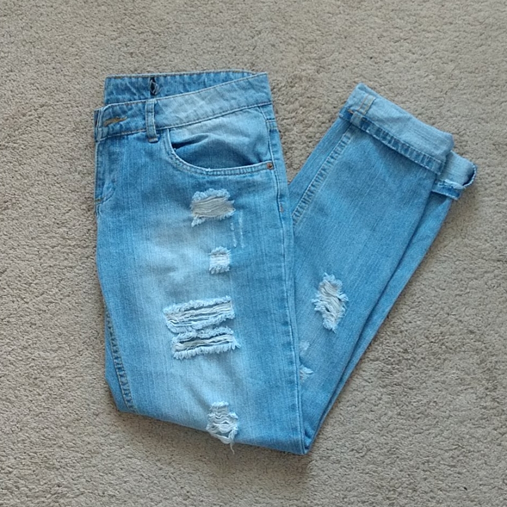 Ripped Mom jeans